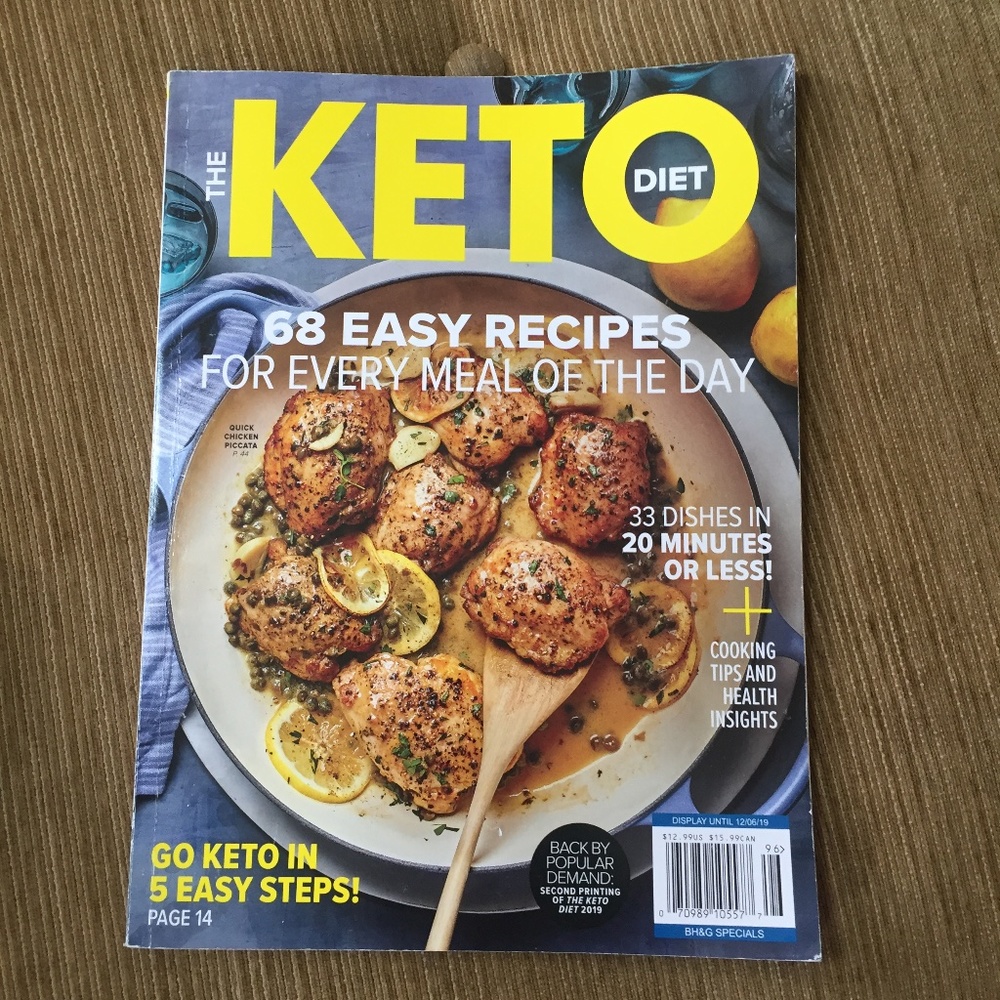NWOT Keto Diet Limited Edition Magazine